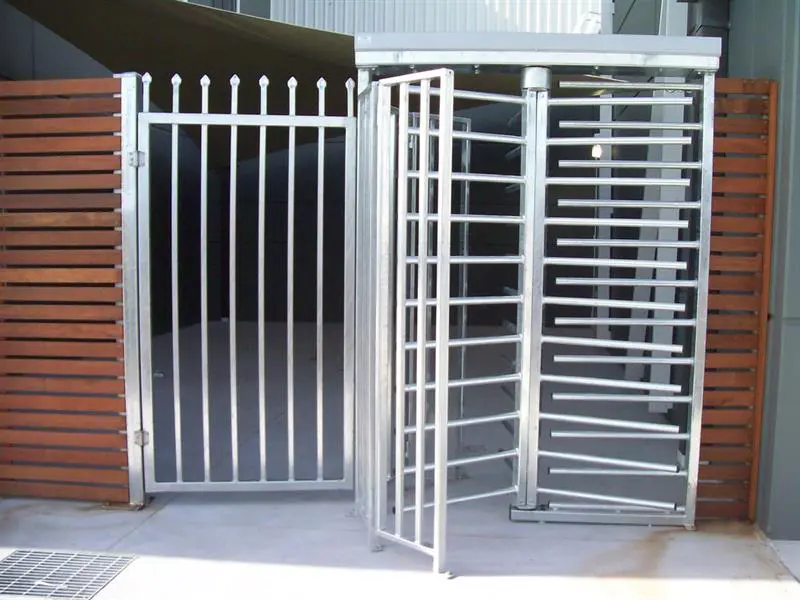 BGB-Full Height Turnstile & Pedestrian Swing Gate Industrial Manual Swing Gates