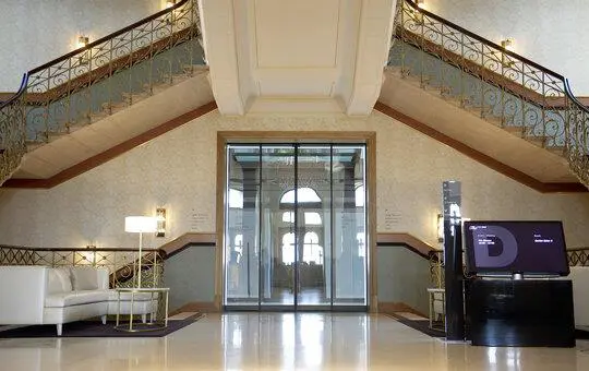 Record-TSA-Automatic Bi-Parting Sliding Pedestrian Doors Automatic Doors providing pedestrian access through sliding door