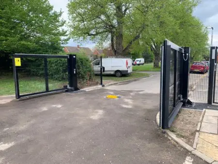 School Perimeter Security installation