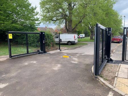 School Perimeter Security installation 